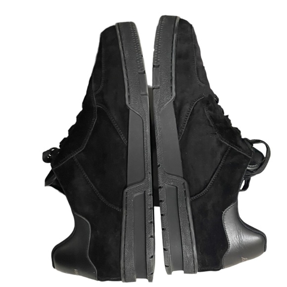 NOT FOR SALE Louis Vuitton Staff Trainer Black Suede Size 10.5 - Picture 6 of 16